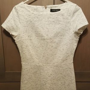 Ivanka Trump White with Gray Dress